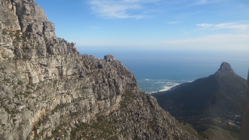 the view from Table Mountain